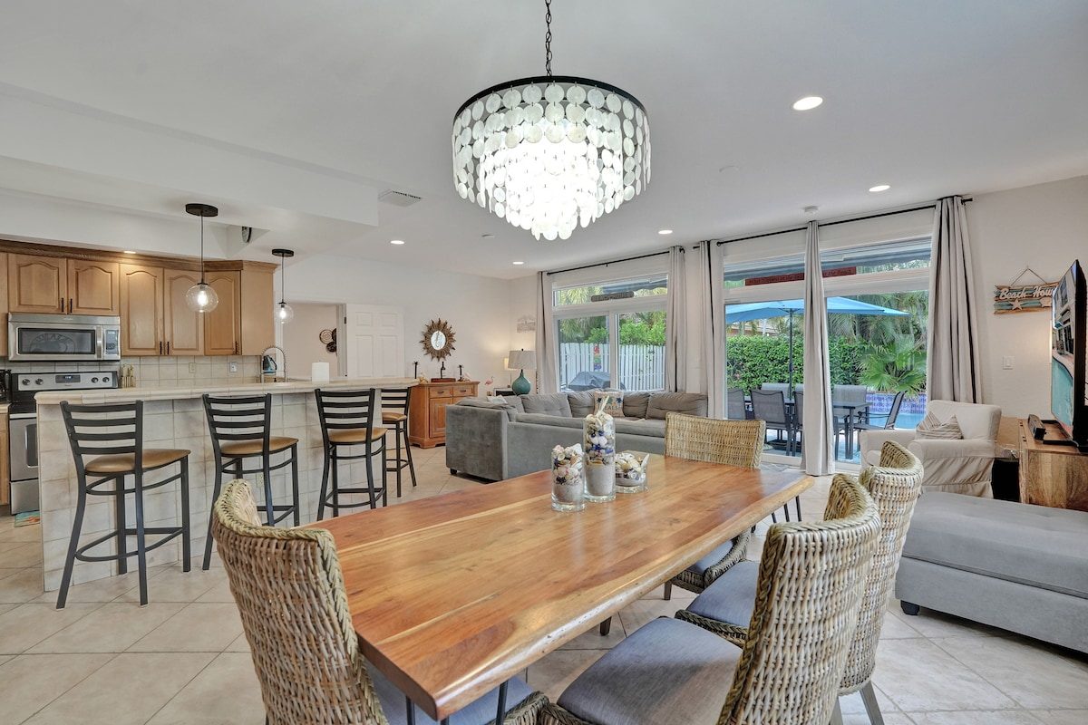 Open concept for everyone to enjoy at the same time